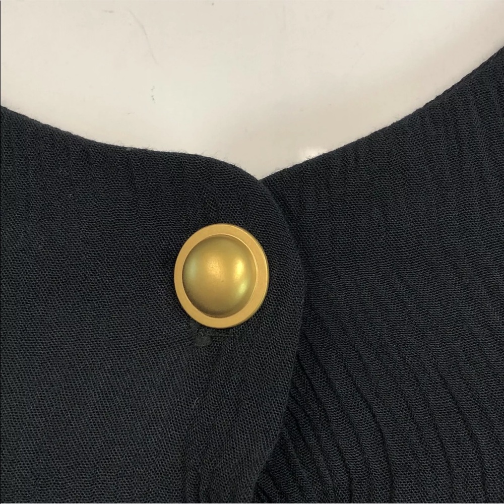 Vintage 80s 90s Button Down Grunge Shirt Dress - Picture 3 of 6